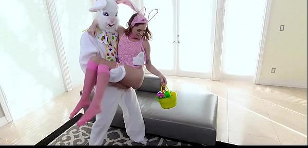  ExxxtraSmall - Hot Easter Bunny Takes A Huge Bunny Cock